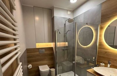 Аренда современной 3-комнатной квартиры, 68 м², район Мокотув, Варшава, Польша